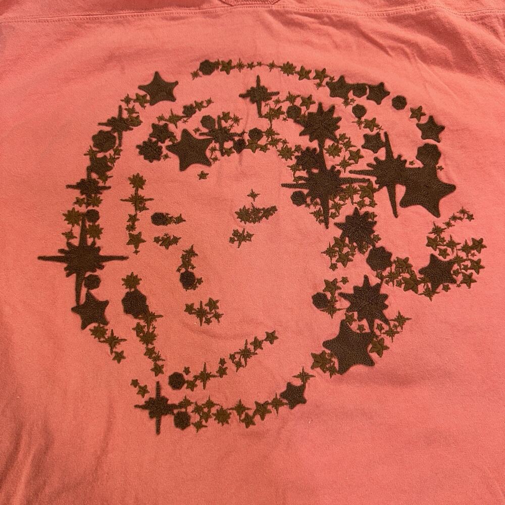 BBC Billionaire Boys Club Astronaut Helmet Embroidered Pink T-Shirt Men’s Sz XL - Picture 4 of 11